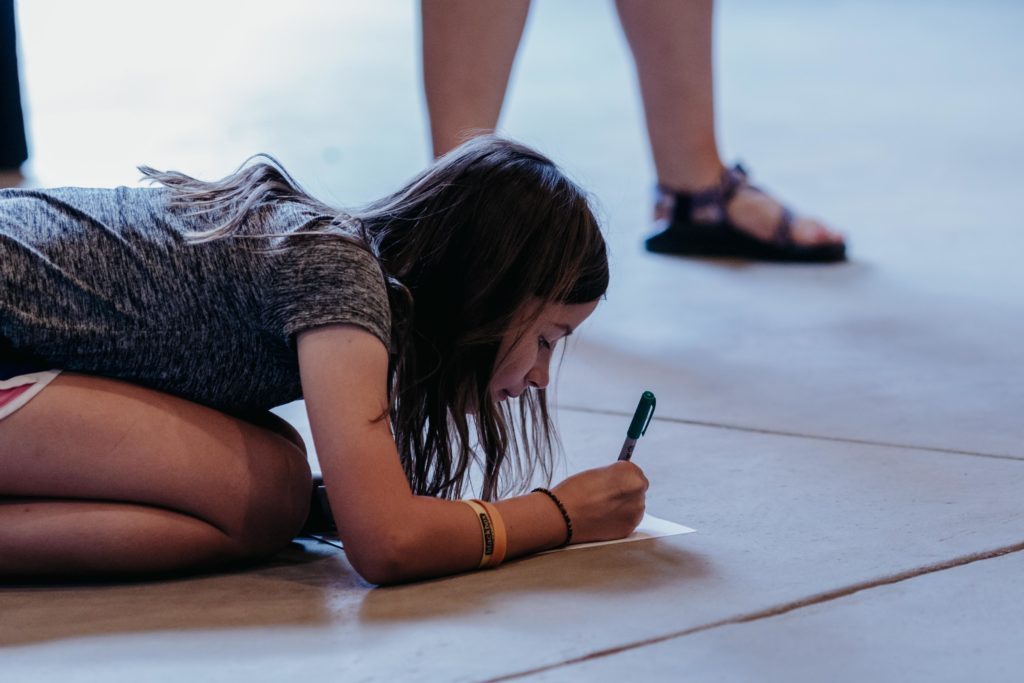 Written Prayers at El Porvenir Christian Camp